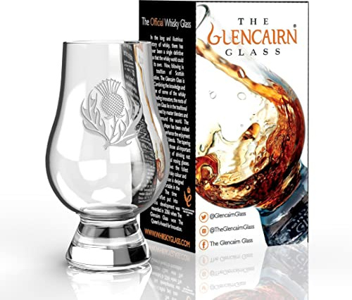 GLENCAIRN SCOTLAND THISTLE SCOTCH MALT WHISKY TASTING GLASS