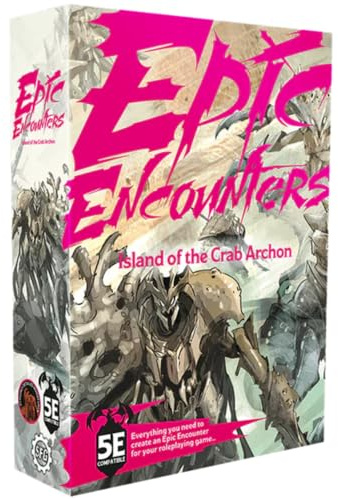 Epic Encounters: Island of the Crab Archon RPG Fantasy Roleplaying Tabletop Game