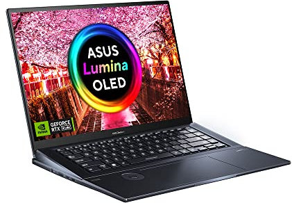 ASUS Laptop Zenbook Pro 16 UX7602BZ 16.0 Inches 3.2K 120Hz Touchscreen OLED Laptop (Intel i9-13905H, NVIDIA GeForce RTX 4080, 32GB RAM, 1TB SSD, Windows 11)