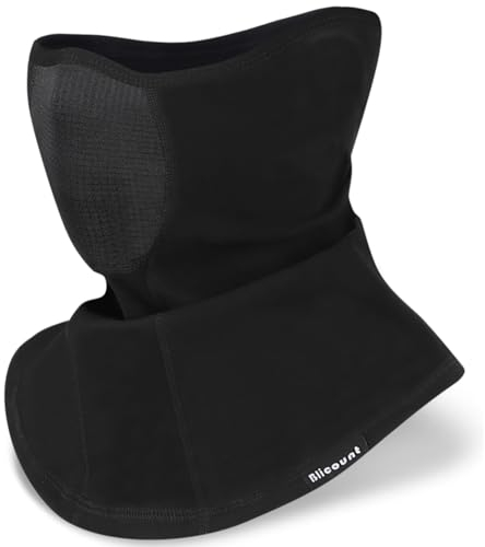 Blicount Schlauchschal Herren Winddicht Multifunktionstuch Halswärmer Warm Winter Halstuch Atmungsaktiv Neckwarmer für Outdoor Skifahren, Motorrad, Fahrrad, Jogging