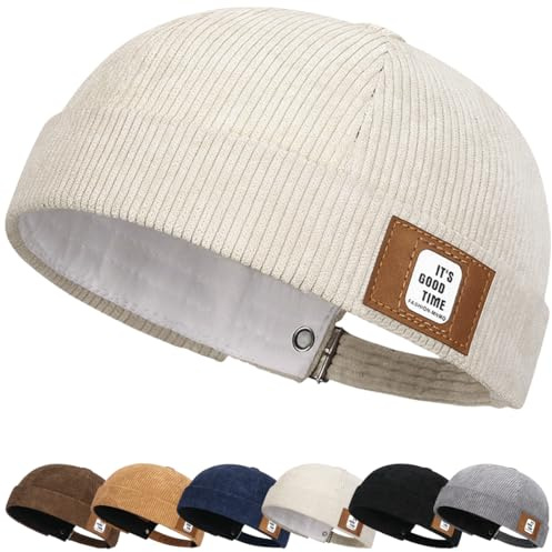 Bonnet souple doux et léger pour la course à pied respirant et élastique chapeau Docker Bonnet Homme Docker Hat Femme Casquette Homme Chapeau Marin Casquette
