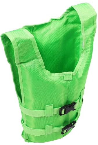 Gogogmee Chaleco Salvavidas para Adultos Reflectante y Ajustable, Chaleco Flotante de PVC y Epe para Kayak, Canotaje y Carreras de Botes Dragón, Chaqueta de Alta Visibilidad para Deportes