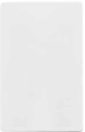 ENERLITES Screwless Blank Wall Plate, Child Safe Blank Device Outlet Cover, Standard Size, 1-Gang 4.68 x 2.93, Polycarbonate Thermoplastic, UL Listed, SI8801-W, Glossy, White