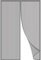 Moustiquaire Porte Fenetre AimantéE, 160x220cm Insect Protection No Gap Store Moustiquaire Installation sans Outil Facile pour Les Portes, Fenetre, Porte d'Entrée Chambre, Gris A