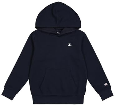 Champion Legacy Basics B-Ultralight Powerblend Fleece Sweatshirt mit Kapuze Kinder und Jugendliche, Marineblau, 13-14 Jahre