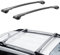 VEVOR Dachträger-Querstangen, Passend für Subaru Forester 2014–2022, mit erhöhten Seitenschienen, 90,7 kg Tragfähigkeit, Aluminium-Querstangen mit Schlössern, für Dachgepäckträger, Gepäck usw.