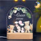 EIMOPE Individuelle für Nachtlicht Kinder Personalisierte Karikatur LED Lampe, Geschenke Baby mit Name Arcyl Nachtlampe Geschenk für Mädchen Junge Kinder Geburtstagsgeschenk Raumdekoration