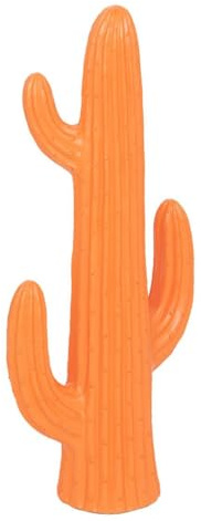 Atmosphera - Statuette Décorative Cactus Milo Orange H 96 cm, Style Exotique - pour Intérieur et Extérieur, Balcon, Terrasse