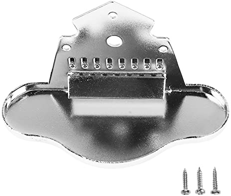 Mtlavishness Mandolin Skräddart krom ersättning zinklegering gitarrdelar instrumenttillbehör förbättrar tonvolym och underhåll med polerad kromfinish Hållbar slitbeständig