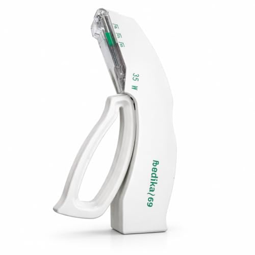 Medika 69 – Agrafeuse cutanée stérile à usage unique – 35 agrafes inox – Fermeture rapide des plaies – Matériel médical professionnel