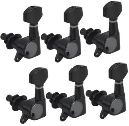 6 pack Stämmare För Elektriska/akustiska Gitarrer Gitarrstänger(6L Black)