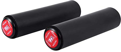 Fahrradgriffe, 1 Paar stoßabsorbierender Lenkergriff mit Barends für Mountainbike XC Raddurchmesser 18 mm(Schwarz)
