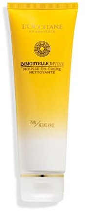 L'Occitane Immortelle Divine Foaming Cleansing Cream 4.40 fl oz