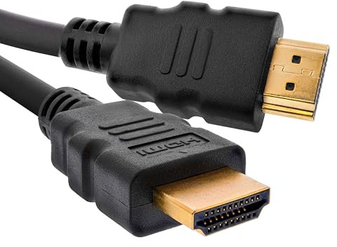InLine 4k HDMI Kabel, HDMI-High Speed mit Ethernet, HDMI 2.0, UHD, für Blu-ray, PS5, Xbox Series, Switch, Stecker/Stecker, schwarz, 0,5m, 17550