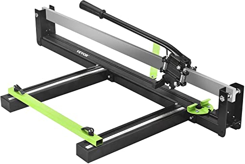 Mophorn Cortador de Azulejos Ancho de Corte 35-800mm Cortadora de Piso Laminado Espesor 6-15mm Posicionamiento Láser Cortador Manual de Azulejos Corte Preciso y Suave para Piedra, Baldosa Ordinaria