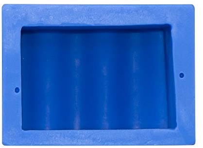 Stampo per burro in silicone (onda, rettangolare), capacità 125 g, set da 2 pezzi | burro con motivo fai da te | come idea regalo | per la prossima festa