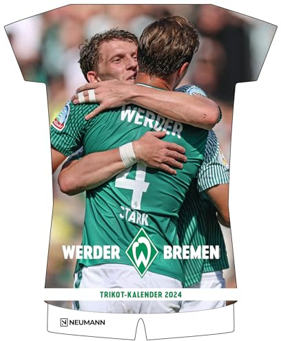 Werder Bremen 2024 – Calendario da maglia – Calendario da calcio – 34,1 x 42 – Sport