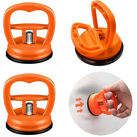 3 Stück Auto Dent Saugnapf, Dent Abzieher,Dellen Saugnapf,Saugheber Vakuumsauger,Beulenzieher Auto,Dellenzieher Auto für Auto Dellen, Handy, Glasscheiben,Laptop Geeignet elektronische Geräte bis 10 kg