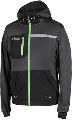 U-POWER | Herrarbetströja med dragkedja GALAXY, 100% polyester