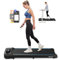 MERACH Walking Pad Treadmill for Home, Under Desk Treadmill, Walking Treadmills 3 in 1 for Home/Office, 265LBS Capacity, 2.75HP Portable Treadmills with Magnetic Remote Control, LED Display