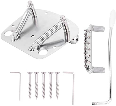 Gitarren-Tremolo-Vibrato-Steg-Set, Hochwertige Ersatzteile für die Reparatur Alter Gitarren