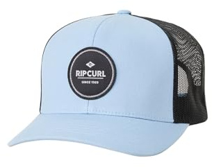 Rip Curl Icons - Gorra de Camionero, Gorra de Malla Trasera para Hombre, Ajustable, Talla única