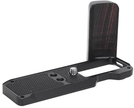 Camera L Forma Grip Legno Handgrip Laterale Ebony con Piastra QR per Fotografia X M5