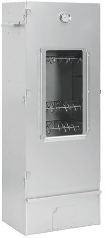 Eleganz Fumoir avec table en acier galvanisé et verre - Robuste et durable pour l'extérieur - Parfait pour les fans de fumage et les amateurs de jardin