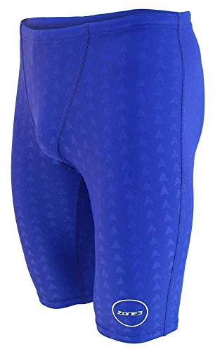 ZONE3 Bañador para Hombre Performance Speed Aprobado por Fina, Azul, 32