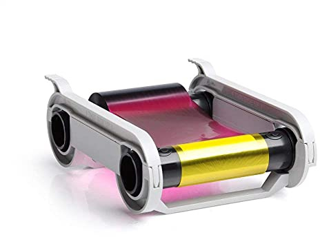 ID Maker Zenius 200 Print Ribbon - Full-Color YMCKO Printer Ribbon - for PVC ID Holder Cards - Professional Print Quality - Official ID Maker Brand Printer Ribbon