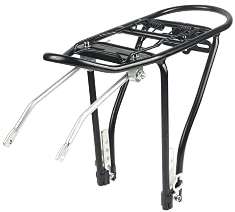 Harilla Fahrrad-Gepäckträger hinten aus Aluminiumlegierung, Rücksitzhalterung für MTB-Tasche, geeignet für 14 16 18 20 Fahrradlastgrenze 88 lbs / 40 kg