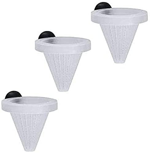 GIVBRO 3 unids acuario rojo gusano cono alimentación vivo salmuera congelada camarones pescado alimento taza herramienta para tanque de pescado