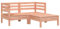 vidaXL Gartensofa 2-Sitzer, Outdoor Sofa mit Latten-Design, Gartencouch Modular, Gartenmöbel Gartengarnitur Sitzgruppe, Massivholz Douglasie