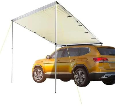 tendalino per auto Universal SUV Bil Markis 2021 Camping Travel UV50+ Bil Taktält Solskydd Bil Sido Markis Bil Markis
