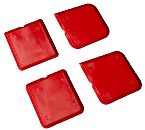 Applicateurs en silicone Scrapers - Kit de finition - Dissolvant lisse