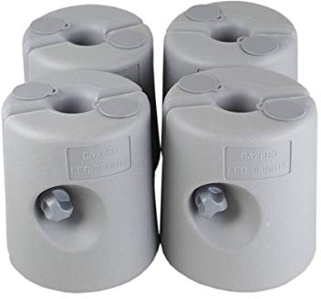 Unbekannt Lot de 4 Pieds pour tonnelle, Barnum, Trampoline