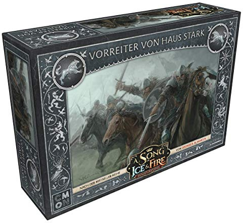 CMON, A Song of Ice & Fire – Vorreiter von Haus Stark, Erweiterung, Tabletop, 2 Spieler, Ab 14+ Jahren, 45+ Minuten, Deutsch, Mehrsprachig, Mehrfarbig, Bunt