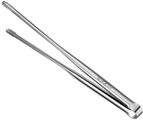 LYEAA Pinces à Griller Pincettes de Cuisson en Acier Inoxydable Pinces de Service en Métal Ustensiles de Cuisine pour Salade Poisson Steak Barbecue Buffet