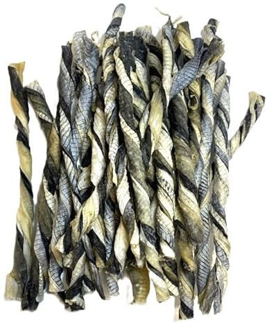 Maltbys' Stores 100g Dried Fish Twists 100% Natural Dog Treat Chews [CLD]