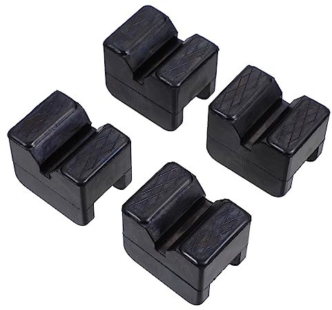 HOLIDYOYO 4pezzi Gomma Per Adattatori Protettivi Per Della Antiscivolo Resistente e Stabile Per Auto e Camper