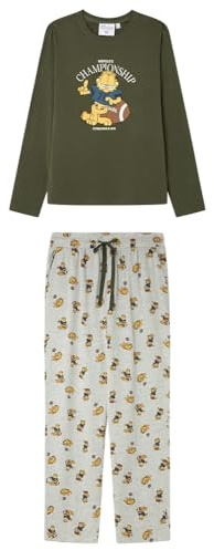 Women'secret Pijama de Manga Larga Pantalón Largo Colección Men's Autumn