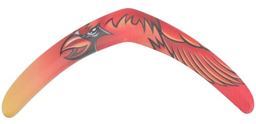 TOGEVAL Bumerán Profesional para Adultos Color Rojo de Eva, 1 Pieza, Juguete Deportivo Seguro para Ejercicio de Vuelo al Aire Libre y Actividades Recreativas