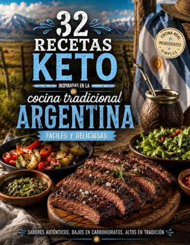 Keto Con Sabor Latino: Argentina: 32 Recetas Keto Inspiradas en la Cocina Tradicional Argentina — Fáciles, Deliciosas y Bajas en Carbohidratos