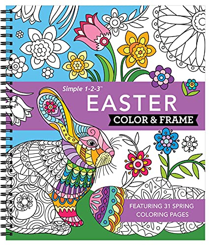 Color & Frame - Easter (Coloring Book)