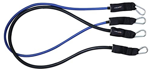 A90 Resistance Bands - Kombinieren Sie Widerstandstraining mit Schlingentraining & Krafttraining - Fitnessbänder Set - Fitness Griffe - Home Gym Griff Band mit Schlinge - Schlinge Fitness Zubehör