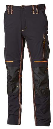 U Power Herren Atom Deep Blue Arbeitsschutzanzug, Dunkelblau, 5XL