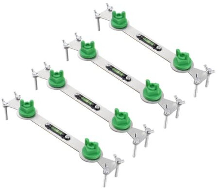 Vocdikficy Niveleur de Tuyau d'eau Chaude et Froide en Métal avec Indicateur de Niveau à Bulle - Outil de Nivellement de Précision pour Les Réglages de Plomberie