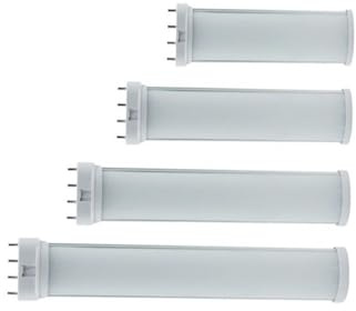 Fengyan Bombillas Domésticas, Paquete de 10 lámparas LED enchufables de Tubo 2G11 CA 85-265 V, 8 W, 10 W, 15 W, 18 W, 20 W y 22 W, Tipo H.(4000K(White),410mm 15W)