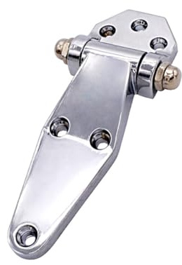 GALPADA Charnière Industrielle En t En Acier Robuste Non Spécifiée Pour Armoire Électrique Et Boîtier Industriel, Usage Industriel Et Automatisation, Couleur Argentée, Installation Standard