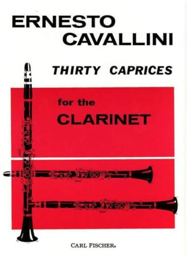 Thirty caprices clarinette